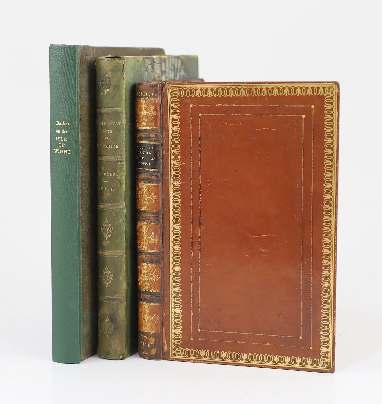 ISLE OF WIGHT: Cooke, William - A New Picture of the Isle of Wight ... an introductory account of the Island and a voyage round its coast. 2nd edition, with improvements. d-page coloured map and 36 plates
